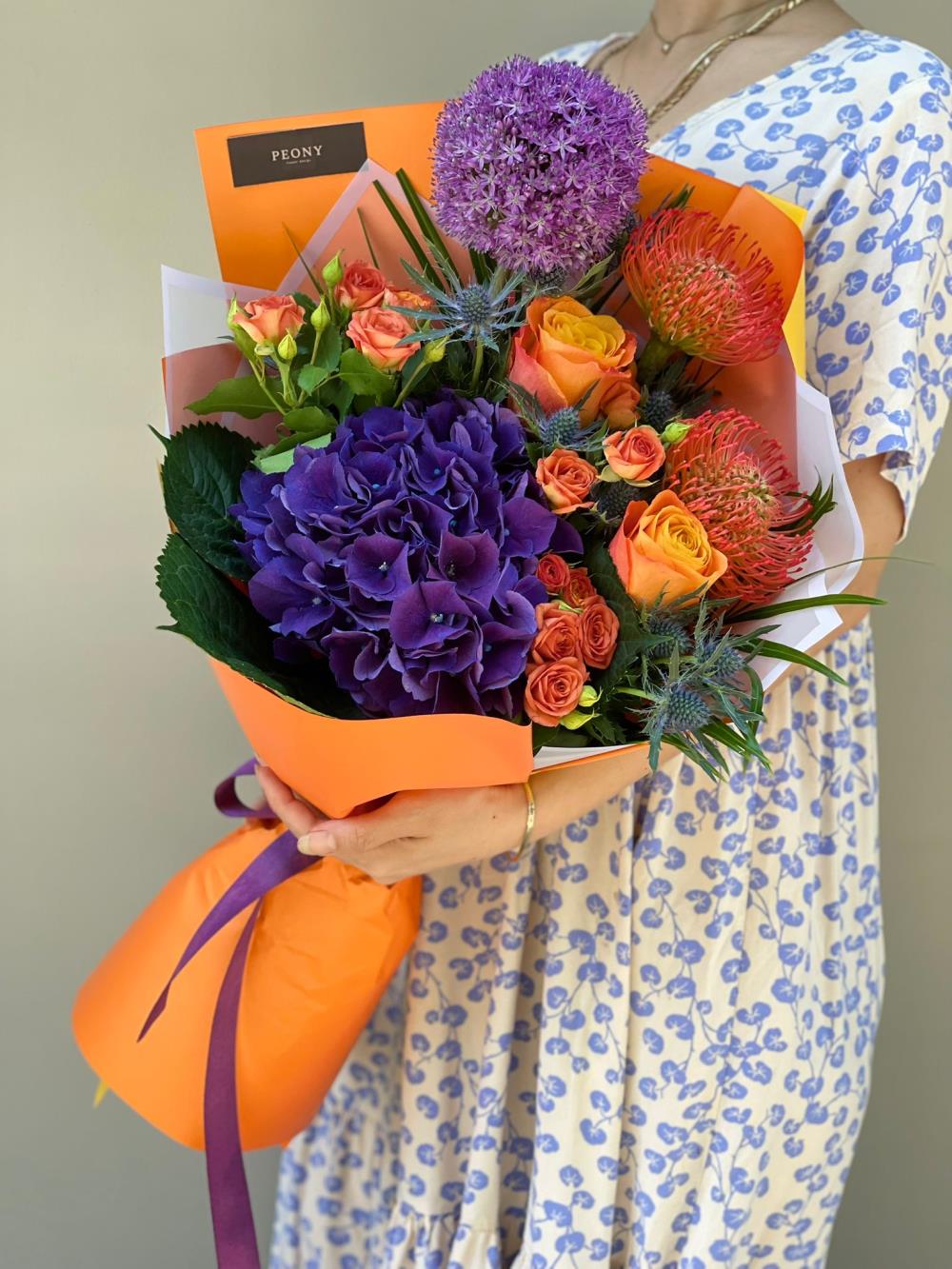 Purple Autumn Bouquet
